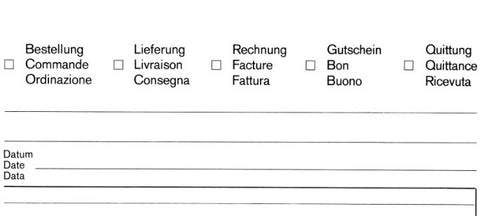 FAVORIT Mehrzweckbuch OK BONUS A5 8313 OK Durchschreibepapier 84 Blatt