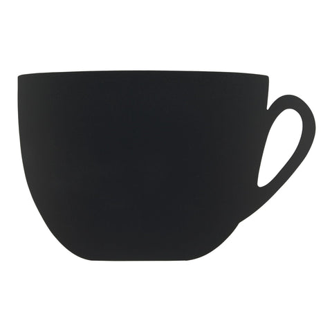 Securit® Wandkreidetafel Silhouette Kaffeetasse, 49x25cm