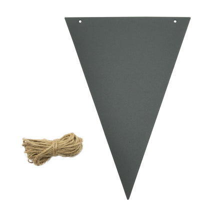 Securit® Wandkreidetafel Silhouette Wimpelkette, 12 Stk., 15x21cm