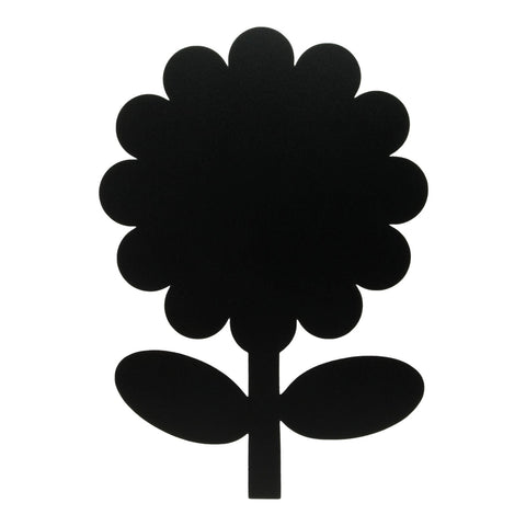 Securit® Wandkreidetafel Silhouette Blume, 28x43cm