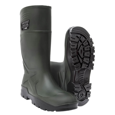 PU Sicherheits-Gummistiefel Wellington S5 CI FO