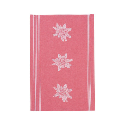 KULTSHTOFF - Alpen-Edelweiss-keukenhanddoek - Alpencharme voor jouw keuken ✨🧺