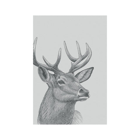 mumix Küchentuch Hirsch, Schwarz