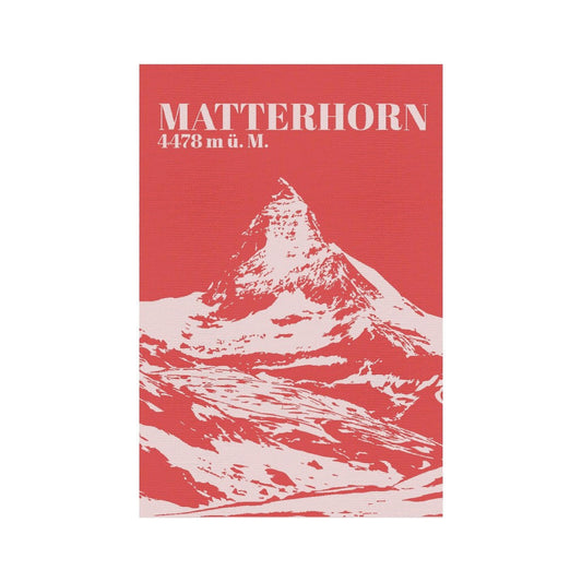 Kultstoff - Matterhorn Küchentuch - Alpiner Charme für Ihre Küche 🏔️✨
