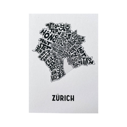 Atelier Avantgarde Postkarte , Zürich