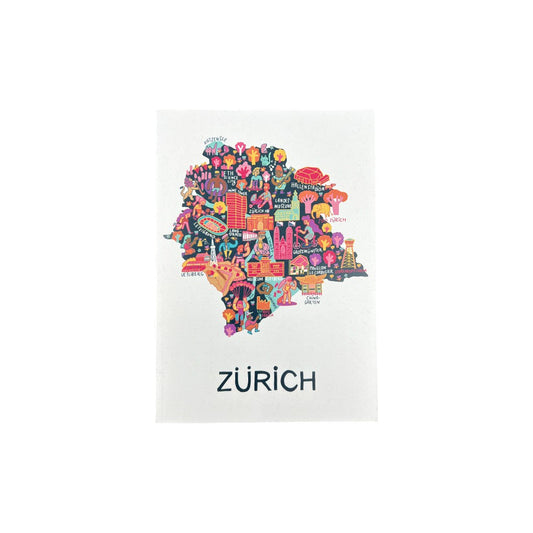 Atelier Avantgarde Notizheft A6 Zürich Wimmel