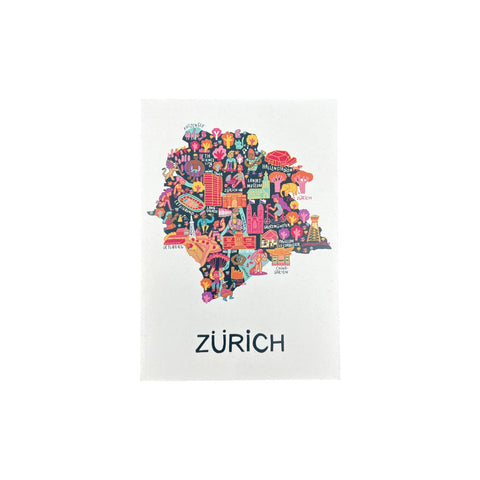 Atelier Avantgarde Notizheft A6 Zürich Wimmel