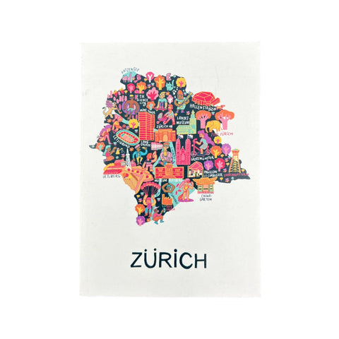 Atelier Avantgarde Notizheft A5 Zürich Wimmel