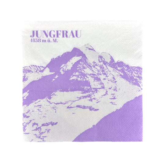 feinedinge Serviette Jungfrau 33x33, Papier