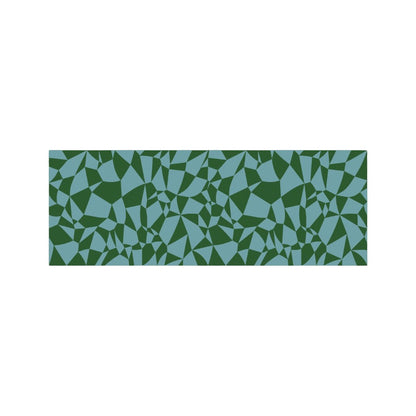 MEYER-MAYOR Tischläufer Mikado, 140 x 52 cm, Blau-Grün
