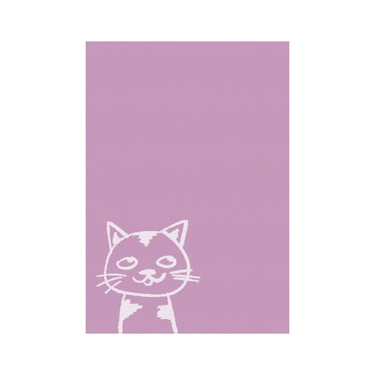 MEYER-MAYOR Geschirrtuch Katze Comic, Lavanda