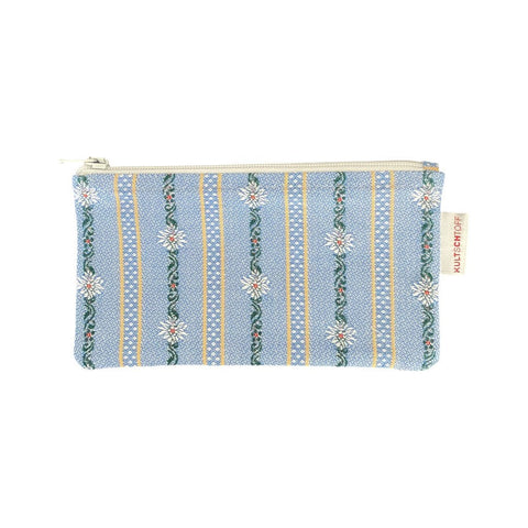 KULTSHTOFF - Edelweiß Blaues Täschchen - Alpenflair für den täglichen Gebrauch ✨🎒