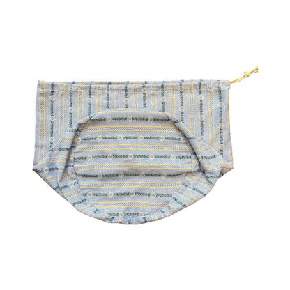 KULTSHTOFF - vaskepose Edelweiss blå lille 30 l - alpin charme til hjemmet 🧺✨