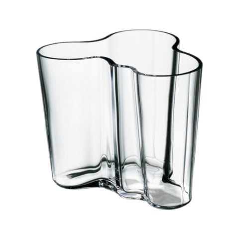 Iittala - Vaso Savoy Aalto altezza 9,5 cm - Arte nordica in vetro senza tempo ✨💎