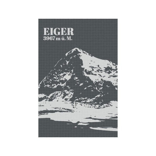 KULTSHTOFF - Eiger-Berg-Küchentuch - mutiger alpiner Stil für Ihre Küche ✨🗻