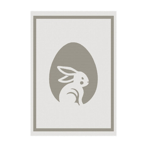 KULTSHTOFF - Torchon de cuisine du lapin de Pâques - Décor printanier doux et absorbant 🐰✨