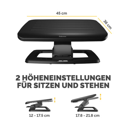 FELLOWES Fussstütze Hana LT 100016998 schwarz