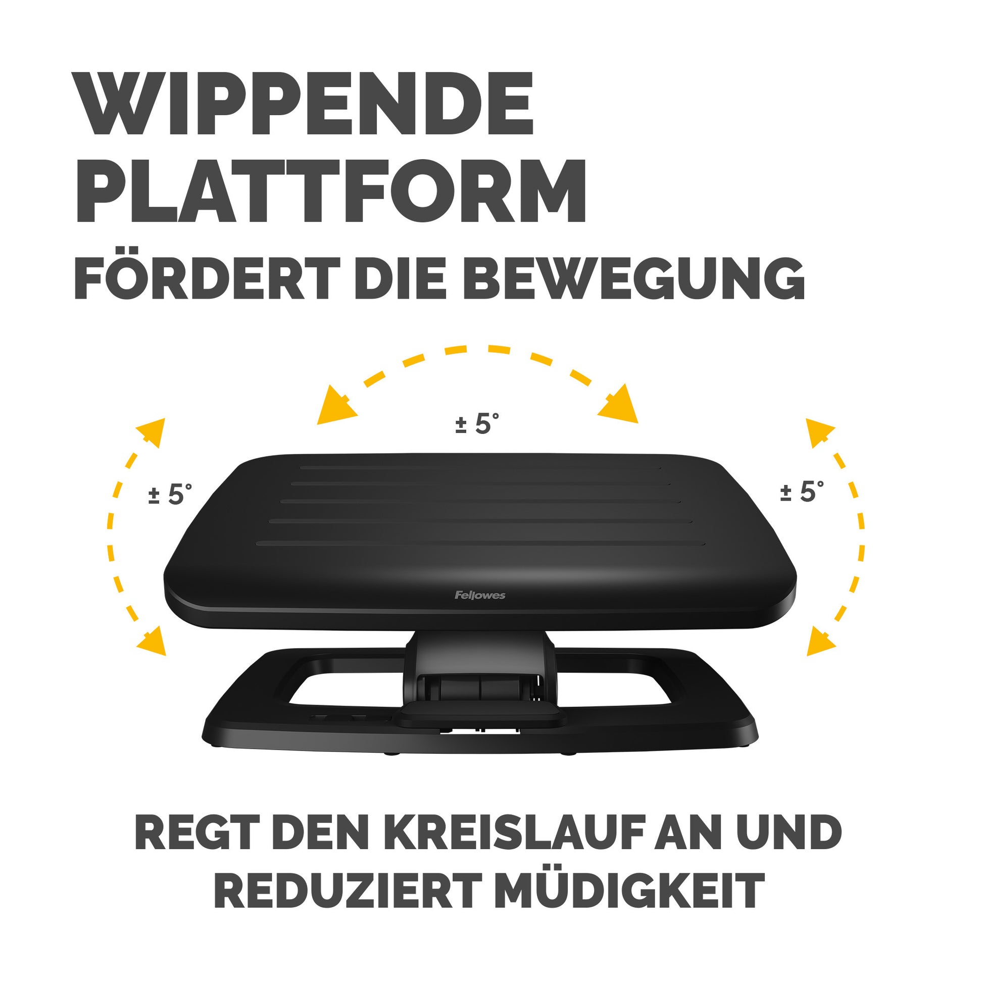 FELLOWES Fussstütze Hana LT 100016998 schwarz