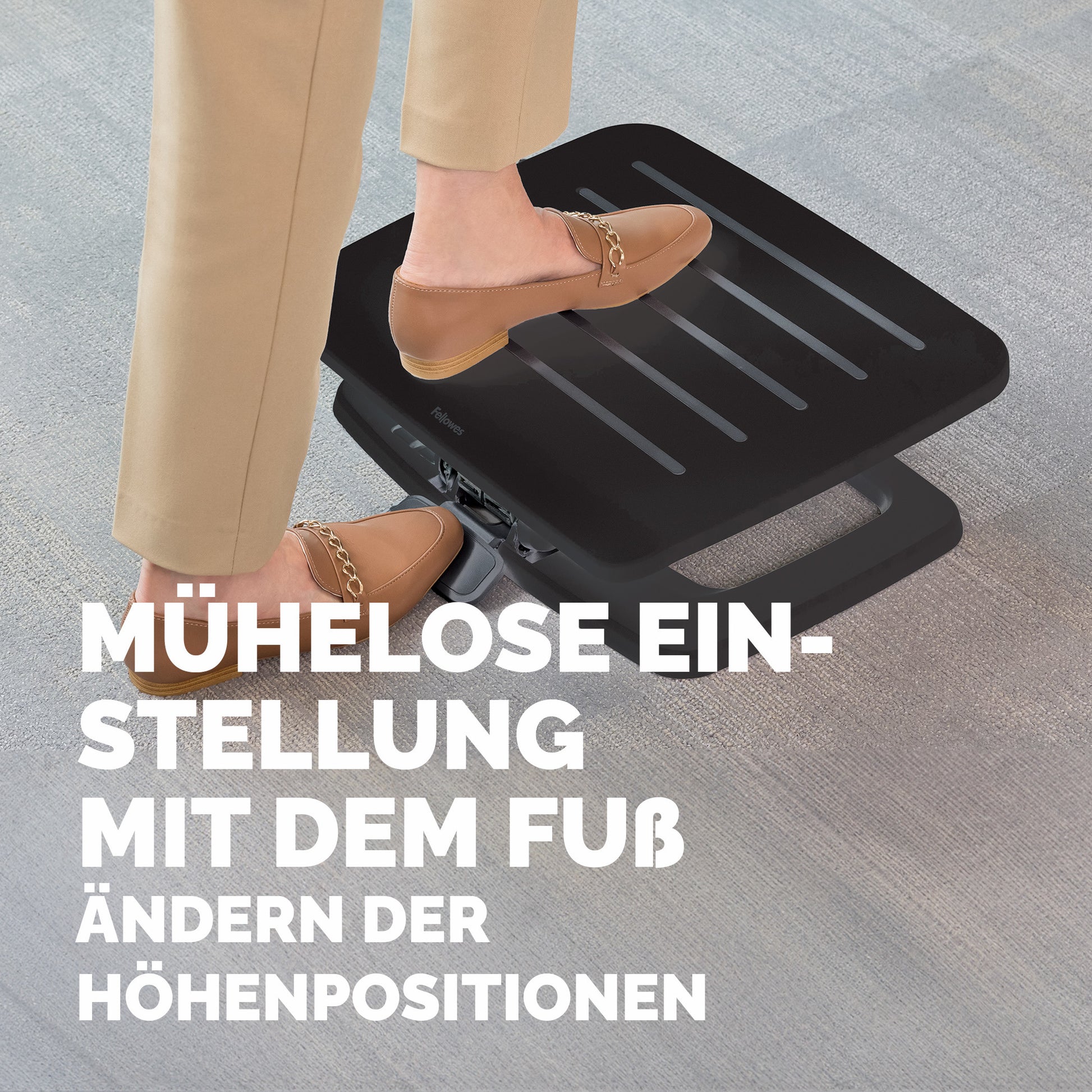 FELLOWES Fussstütze Hana LT 100016998 schwarz