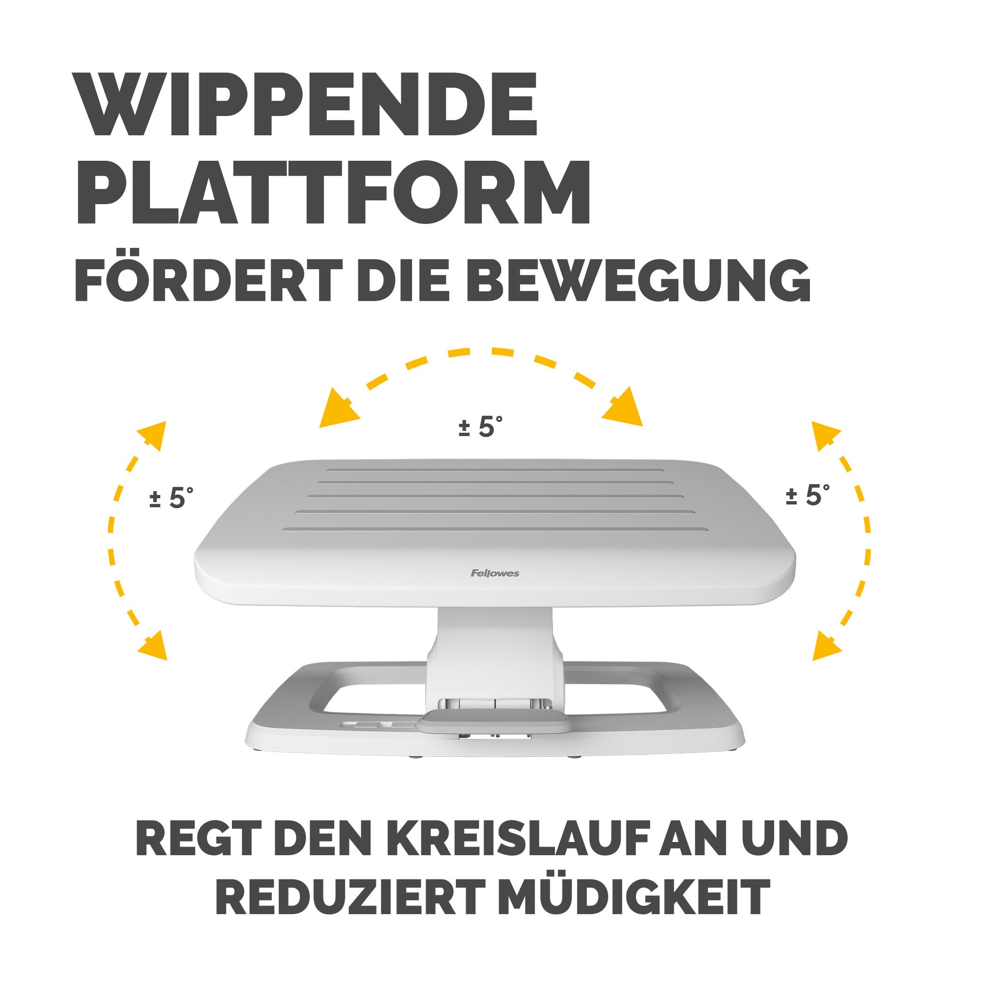 FELLOWES Fussstütze Hana LT 100016999 weiss