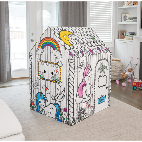 FELLOWES Spielhaus BANKERS BOX 1232401 Einhorn 121x97x81cm