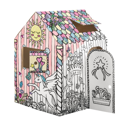 FELLOWES Spielhaus BANKERS BOX 1232401 Einhorn 121x97x81cm