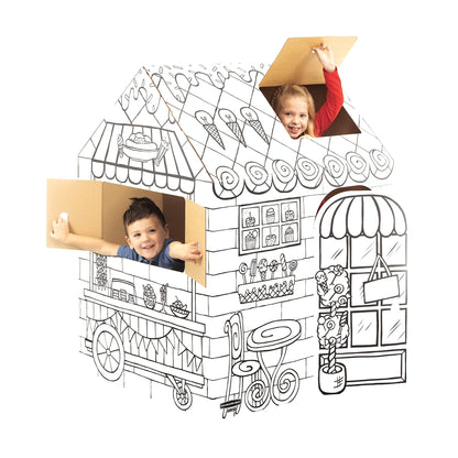 FELLOWES Spielhaus BANKERS BOX 1232501 Candy Shop 121x97x81cm