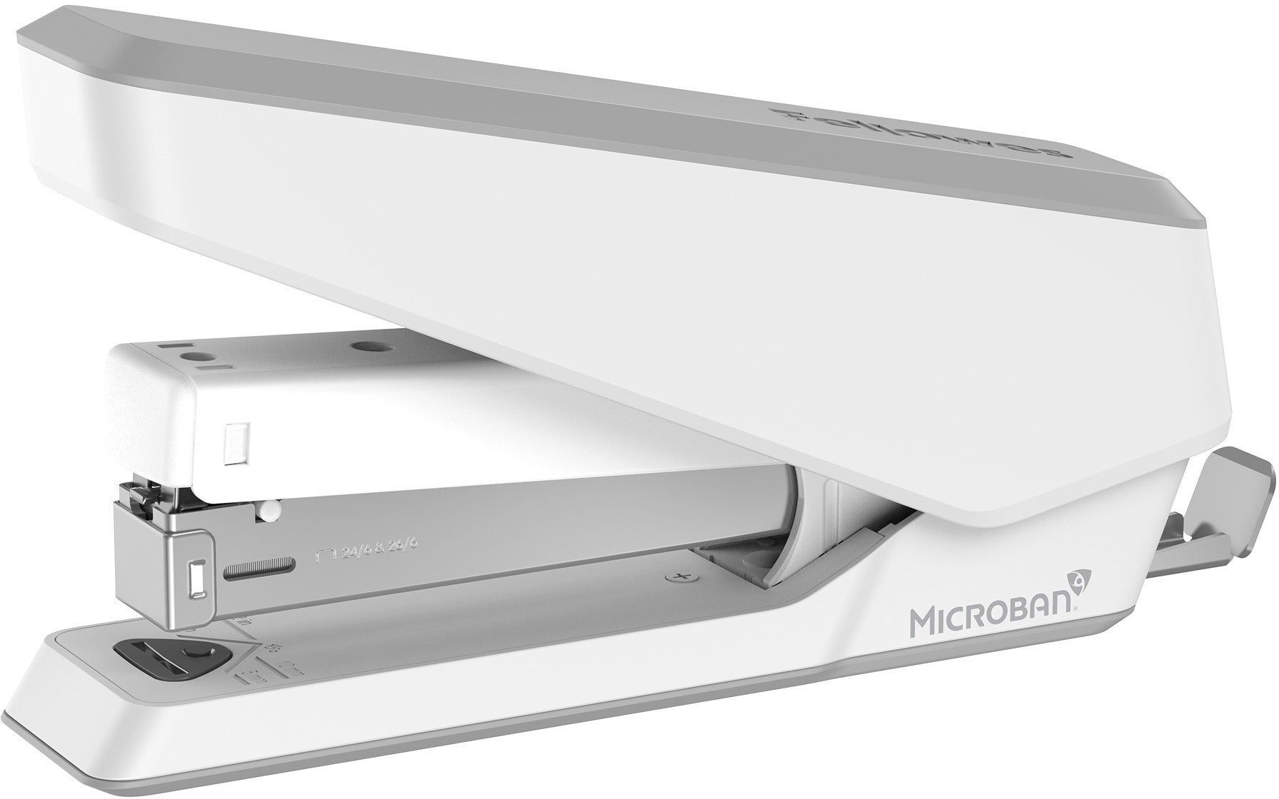 FELLOWES Heftgerät EasyPress LX850 5011801 Microban, weiss 25 Blatt