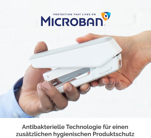 FELLOWES Heftgerät EasyPress LX850 5011801 Microban, weiss 25 Blatt