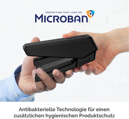 FELLOWES Heftgerät EasyPress LX850 5013001 Microban, schwarz 25 Blatt