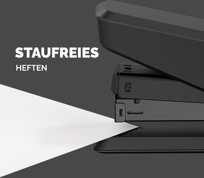 FELLOWES Heftgerät EasyPress LX850 5013001 Microban, schwarz 25 Blatt