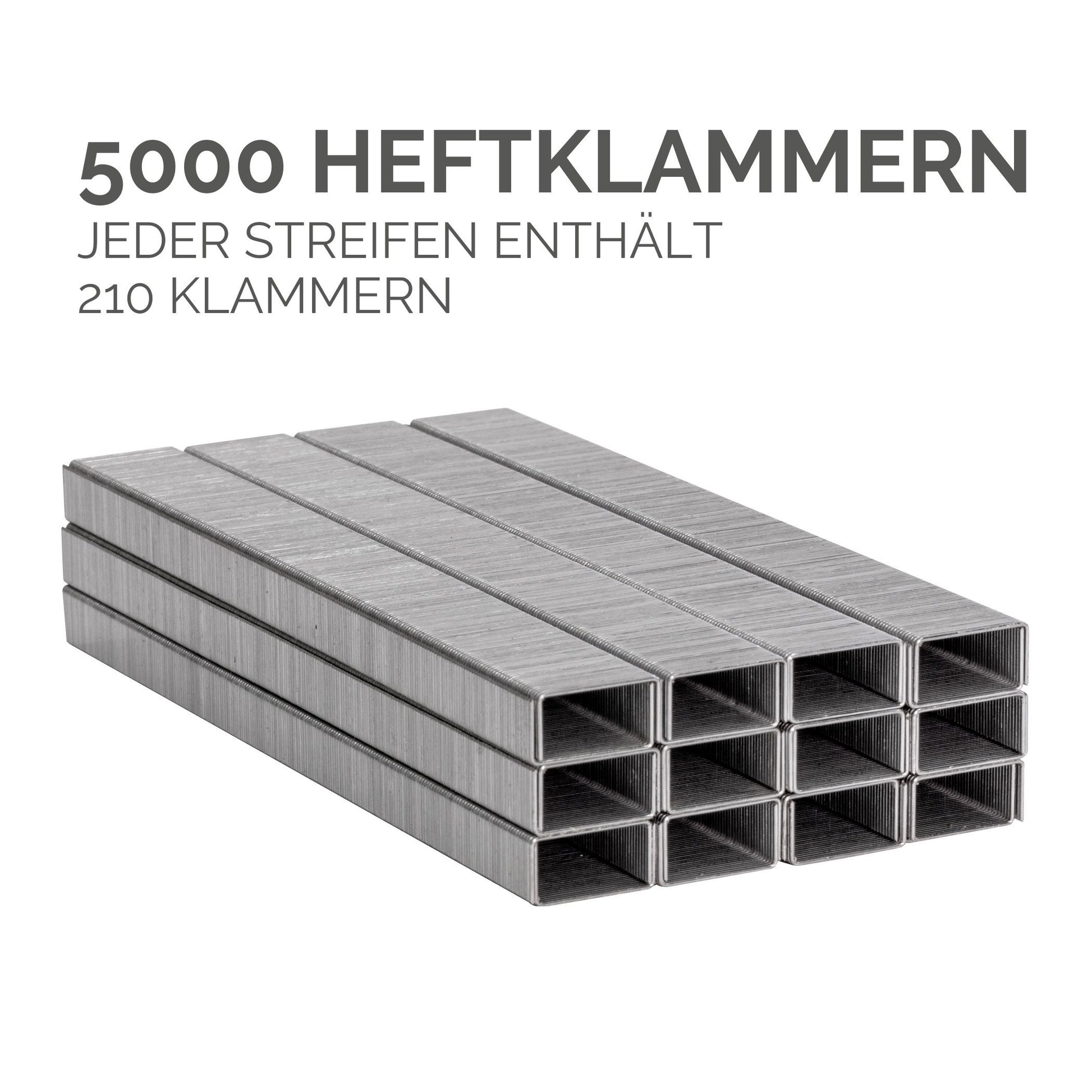 FELLOWES Heftklammern 26/6 mm 5117501 Vollstreifen 5000 STK