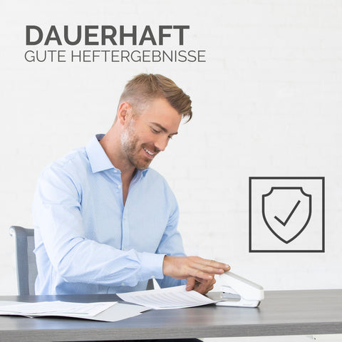 FELLOWES Heftklammern 26/6 mm 5117601 Halbstreifen 5000 STK