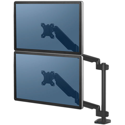 FELLOWES Platinum Seriess 8043401 vertikaler Doppelarm schwarz