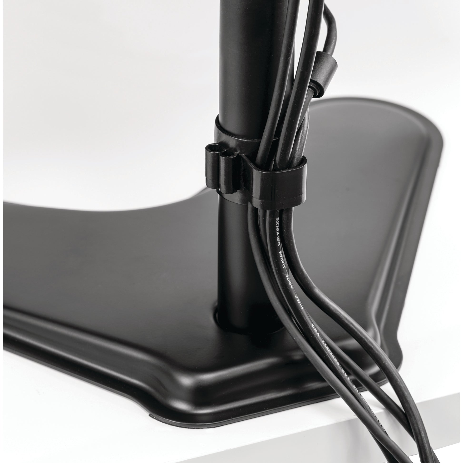 FELLOWES Seasa Series 8044001 vertikaler Doppel Monitorarm