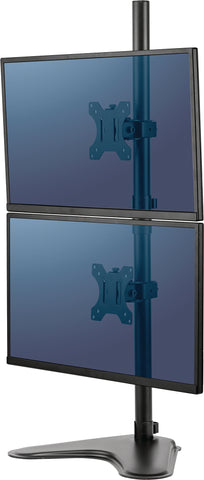 FELLOWES Seasa Series 8044001 vertikaler Doppel Monitorarm