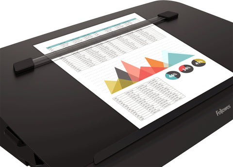 FELLOWES Dokumentenhalter Hana 8055701 schwarz