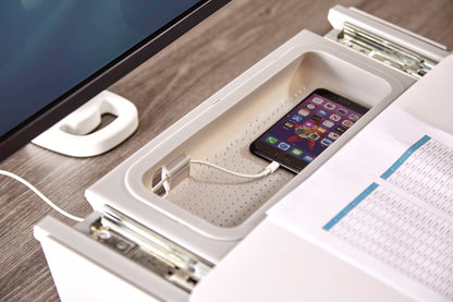 FELLOWES Dokumentenhalter Hana 8065801 weiss