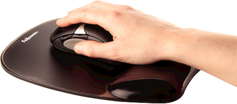 FELLOWES Mausmatte m. Handgelenkauflage 9112101 schwarz