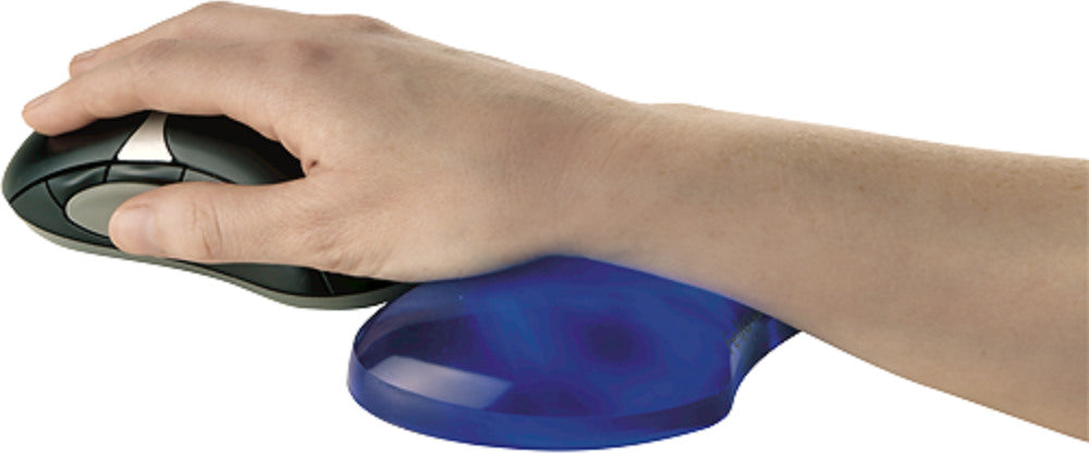 FELLOWES Handballenauflage Flex 91177-72 blau, Gel