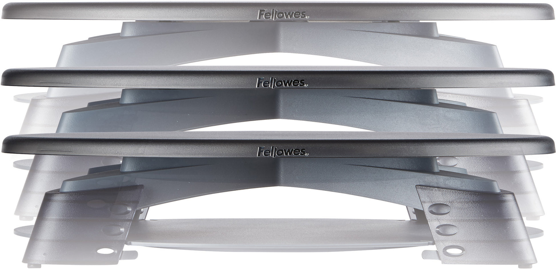 FELLOWES Monitorständer TFT/LCD 91450 76-144x424x288mm graphit