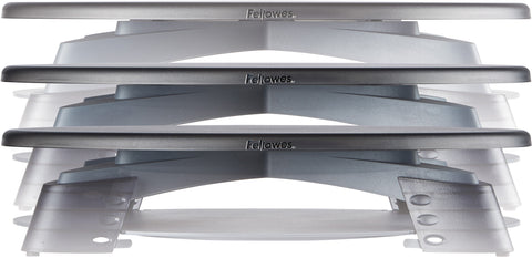 FELLOWES Monitorständer TFT/LCD 91450 76-144x424x288mm graphit