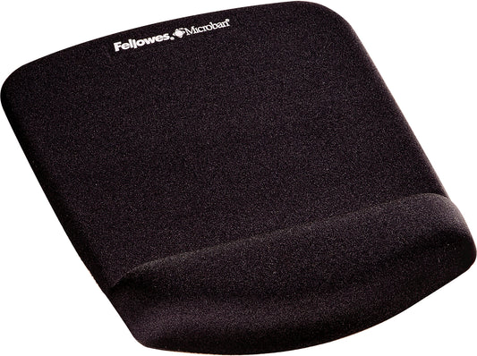 FELLOWES Mausmatte Plushtouch 9252003 schwarz,mit Handgelenkauflage