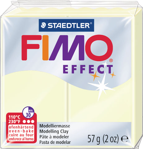 FIMO Knete Soft 57g 8010-041 Nachtleuchtend