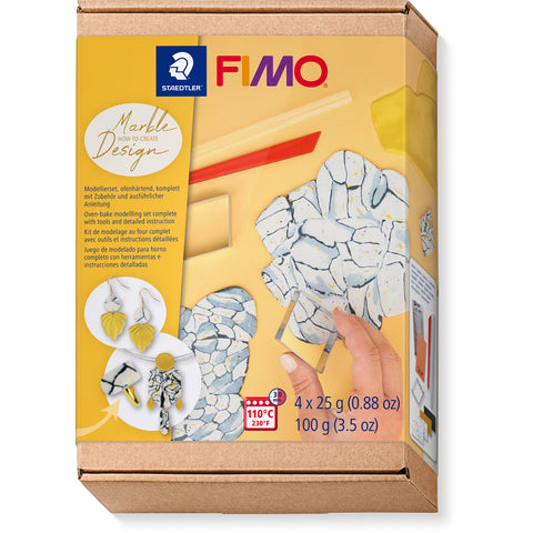 FIMO Modellierset 4x25g 8025HTC5 Marmor Design