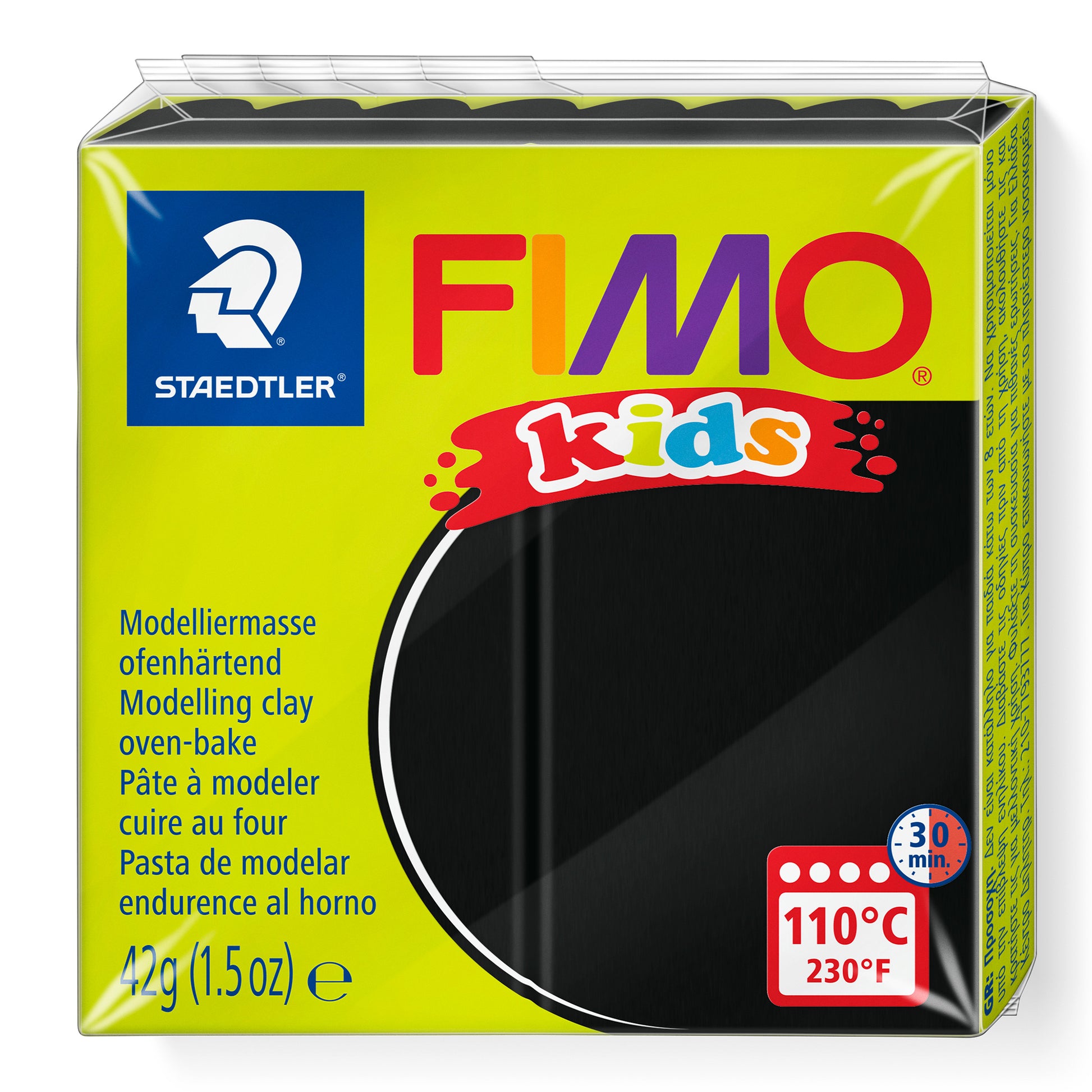 FIMO Knete Kids 42g 8030-9 schwarz