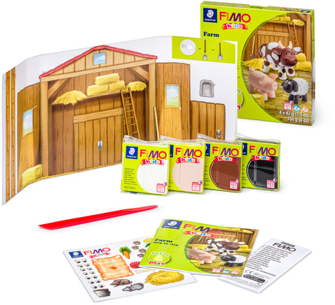 FIMO form&play 4x42g 803401LY Set Farm