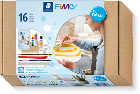 FIMO Knete Air Basis-Set 500g 81Set01 15 teilig