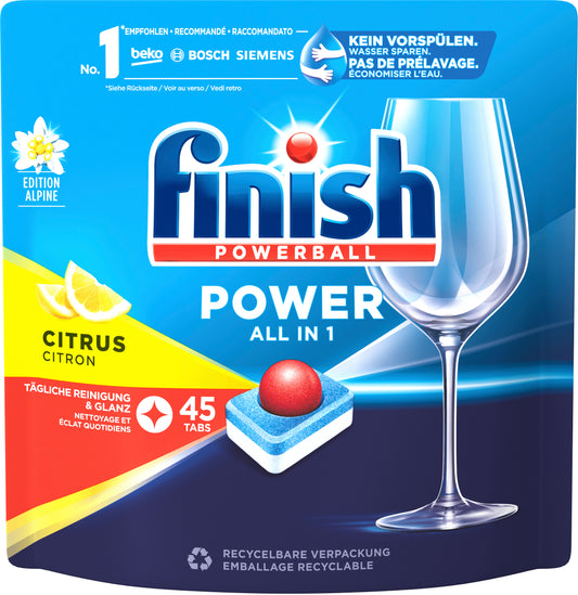 FINISH Power All-in-1 3286319 Citrus