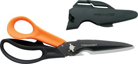 FISKARS Mehrzweckschere 23cm 1000809 orange/schwarz, Rechtshänder